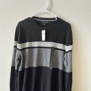 NWT Mens Banana Republic Sweater L Black
